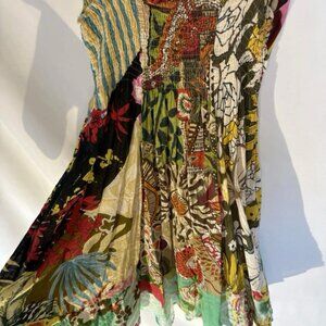 Patchwork Boho Hippie Sundress